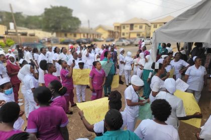 Nurses Protest Terrible Working Conditions, Demand Promotion