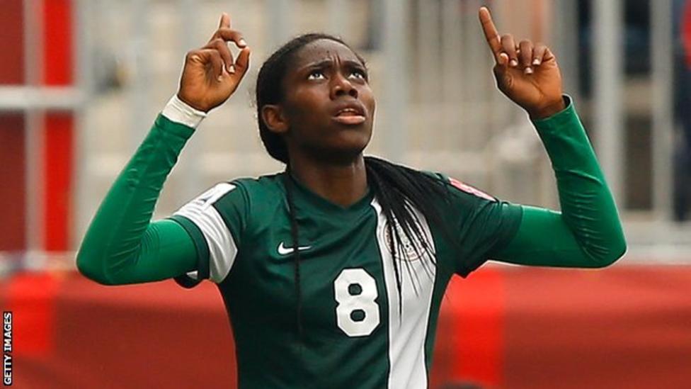 Super Falcons forward, Oshoala