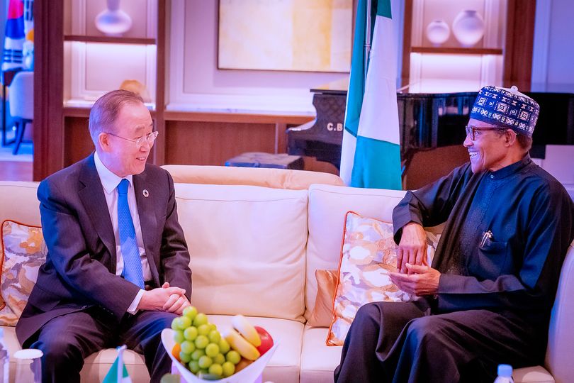 Buhari Ban Ki-Moon