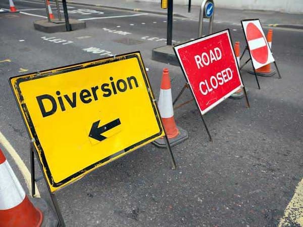 traffic diversion