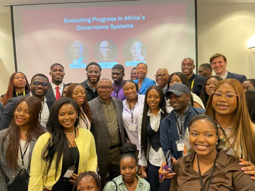 Peter Obi in Harvard Law School