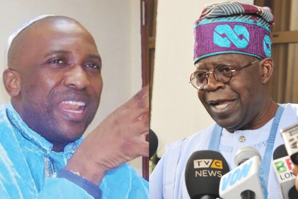 Primate Elijah Ayodele and President Bola Tinubu