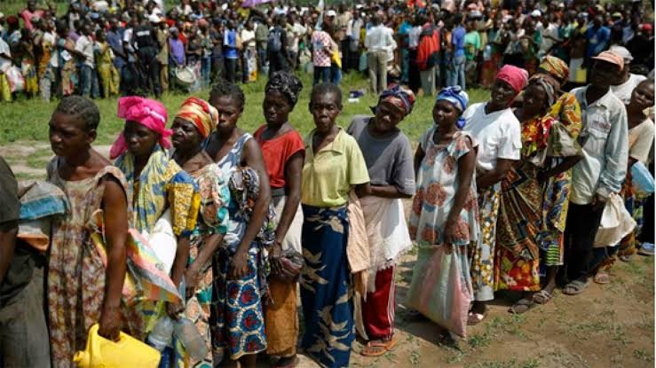 relief materials distributed to IDPs in Kebbi