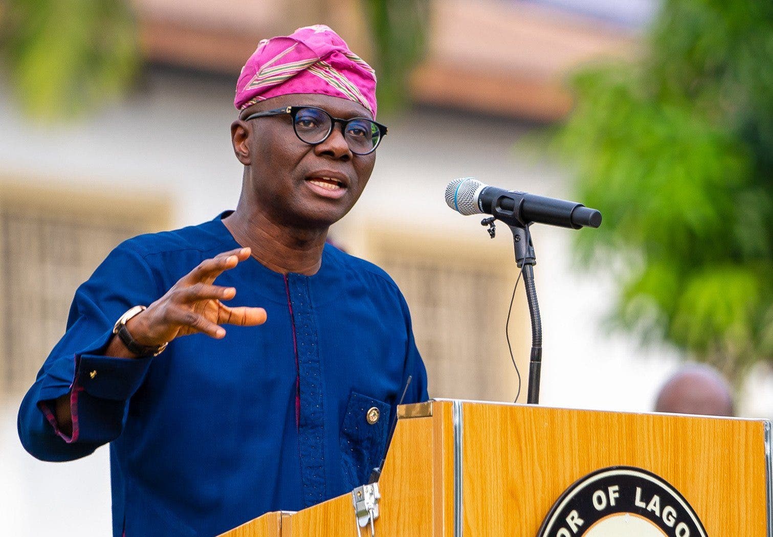 Lagos governor - Babajide Sanwo-Olu