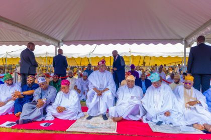 Tinubu Eid prayers