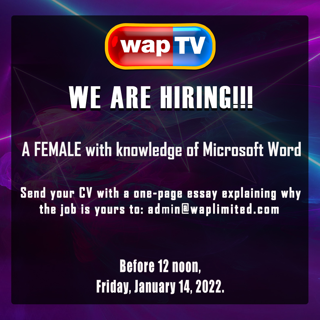 Vacancy - WapTV